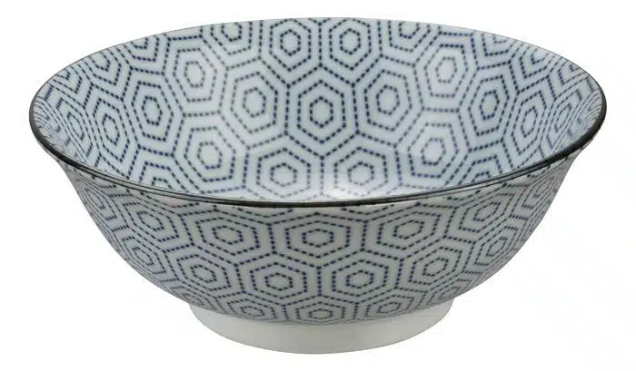 Blue / White Bowl - Mixed Bowls - 20.3 x 8 cm 1000 ml