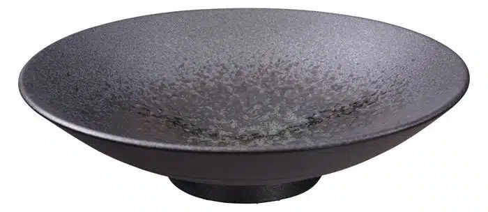 Black Bowl - Minoyaki - 28 x 8 cm 1500 ml