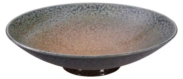 Blue bowl - Minoyaki - 28 x 8 cm