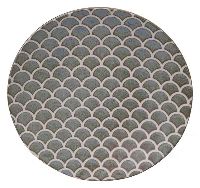 Green Plate - Vert Sauge - 25 x 3.7 cm