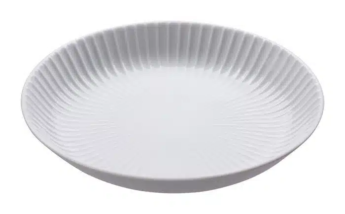 White bowl - Tono Tamaki - 22,6 x 4 cm