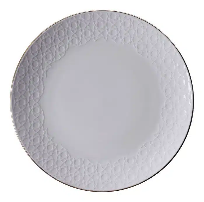 White / Golden Plate Stripes - Nippon White - 28.5 cm