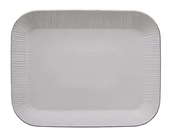 White / Golden Plate Lines - Nippon White - 40 x 32 cm