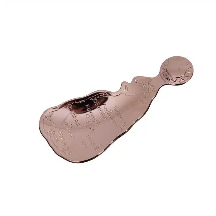 Rose gold spoon for tea caddy Sri Lanka - 3,5 x 8 cm