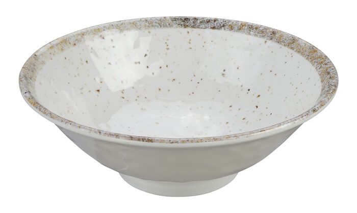 Tokyo Design Studio - Melamine Earthware - Witte Saladekom - 21.3 x 7.8cm 700ml