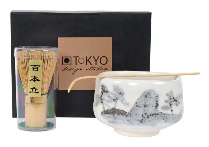 White gift set - Matcha - 11 x 8 cm