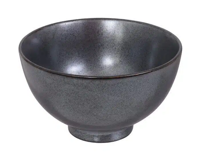 Matte black bowl - Tetsu Kessho Matte - 11,5 x 6,5 cm 250 ml