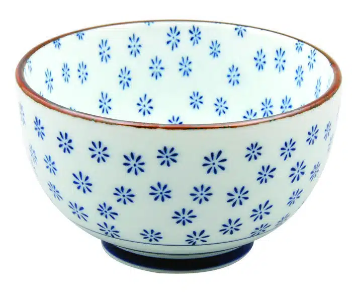 Blue / White Bowl - Mixed Bowls - 12,7 x 7,5 cm 500 ml