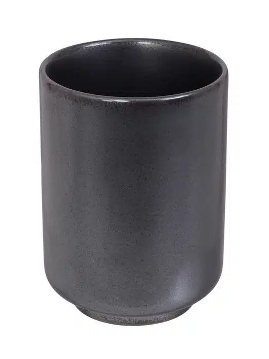 Matte Black teacup - Tetsu Kessho Matte - 6 x 8,5 cm 200ml
