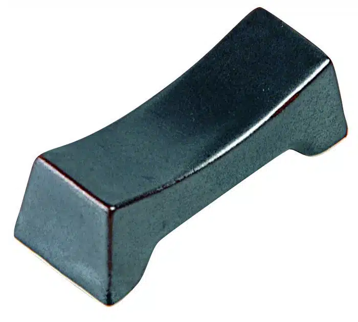 Matt-Schwarze Stäbchenuntersetzer - Tetsu Kessho Matte - 5,3 x 1,8 cm