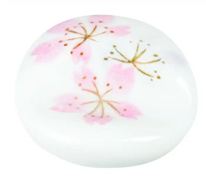White / Pink chopsticks - 5 cm