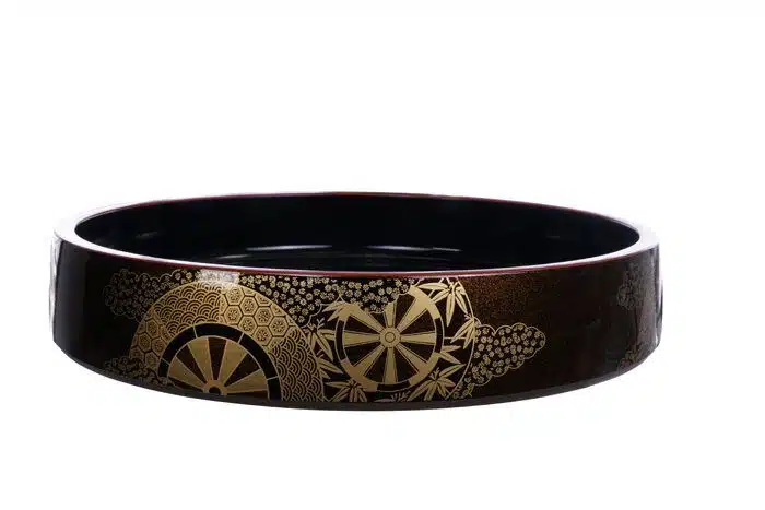 Black Sushi Oke Kaza - Lacquerware - 37 x 6 cm