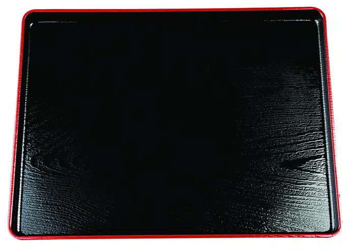 Black Tray - Lacquerware - 33 x 23 cm