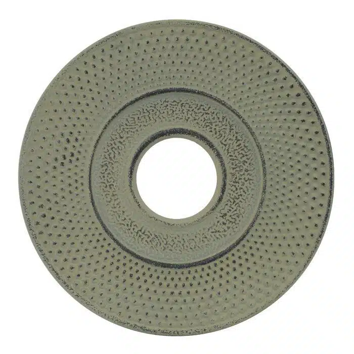 Gray teapot saucer made of cast iron - 14cm
