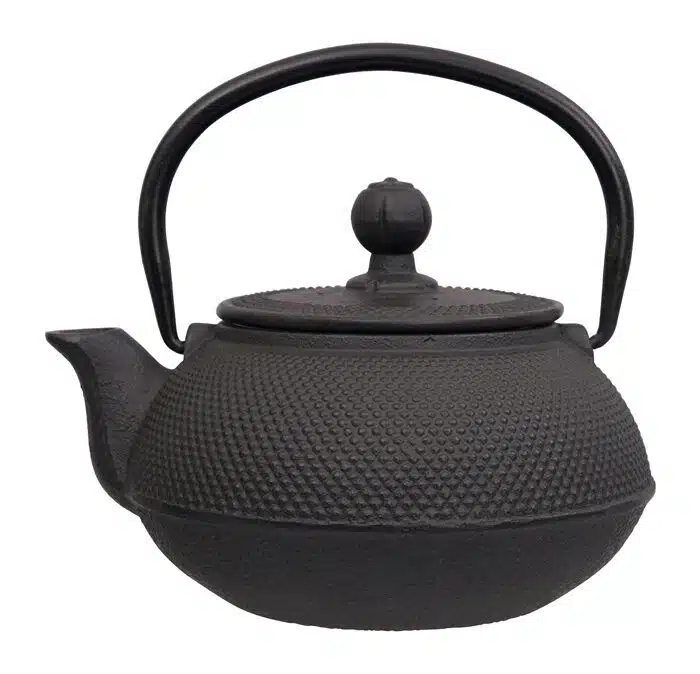 Black teapot made of cast iron - cast iron - 600ml