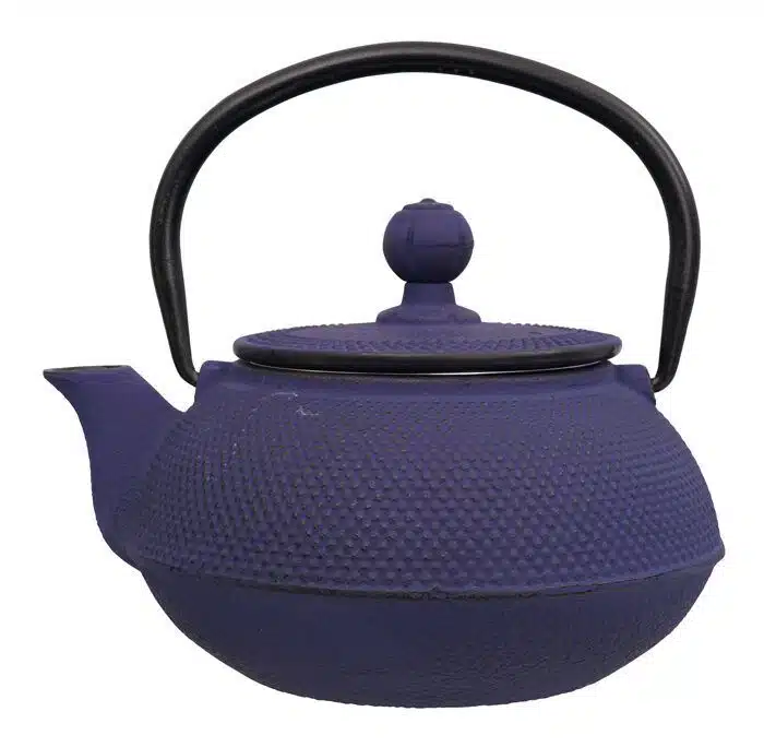 Cast Iron Blue Teapot - Cast Iron - 600ml