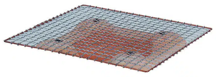Konro grill mesh - 15 x 15 cm