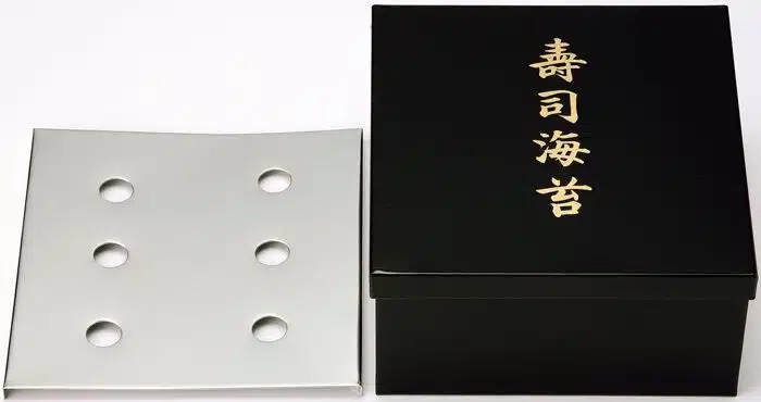 Black Nori storage box - 25 x 21 x 10,8 cm