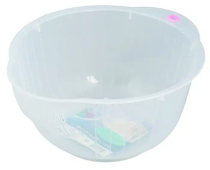 Plastic rice washing machine - 25 x 12.5 cm