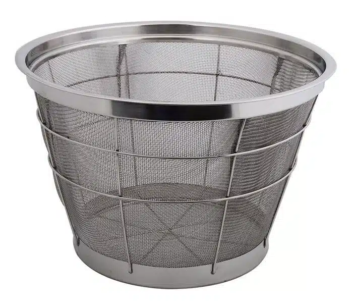 Stainless steel screen basket - 37.5 cm