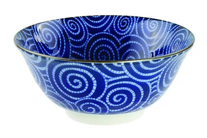 Blue / White Bowl - Mixed Bowls - 14.8 x 6.8 cm 500 ml