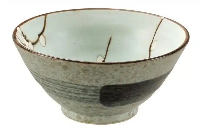 Mint Green Bowl - Soshun - 13 x 6 cm 300 ml