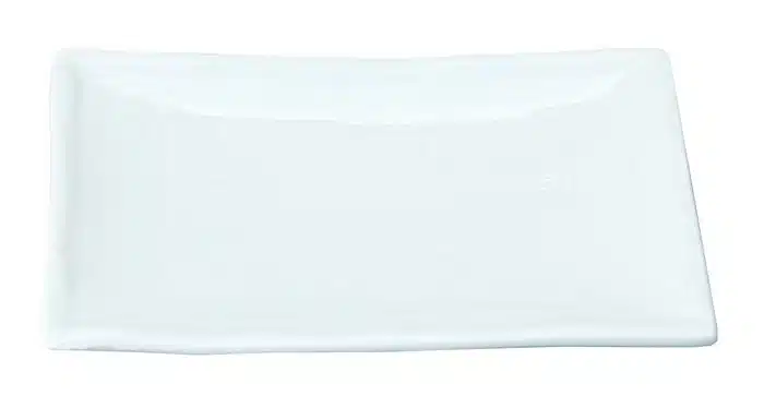 White Rectangular Plate - White Series - 17.5 x 12.5 cm