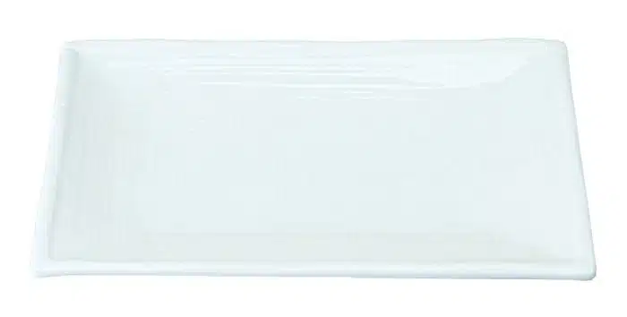 White Rectangular Plate - White Series - 28 x 20.5 cm