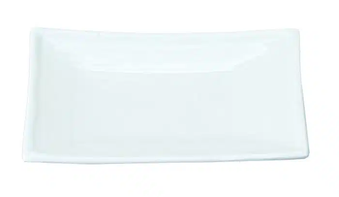 White Rectangular Plate - White Series - 22.5 x 15.5 cm