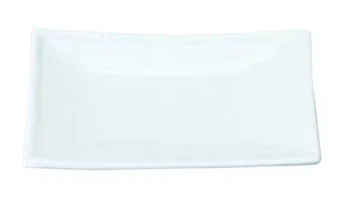 White Rectangular Plate - White Series - 22.5 x 15.5 cm