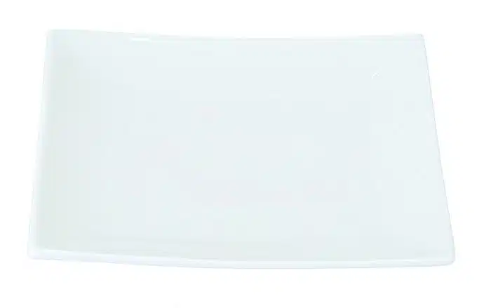White Square Plate - White Series - 20.5 x 20.5 cm