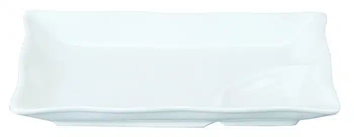 White Rectangular Plate - White Series - 25.5 x 15 cm