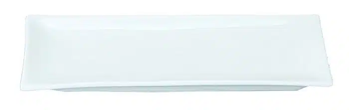 White Rectangular Plate - White Series - 26 x 11 cm