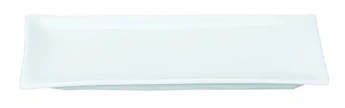 White Rectangular Plate - White Series - 26 x 11 cm
