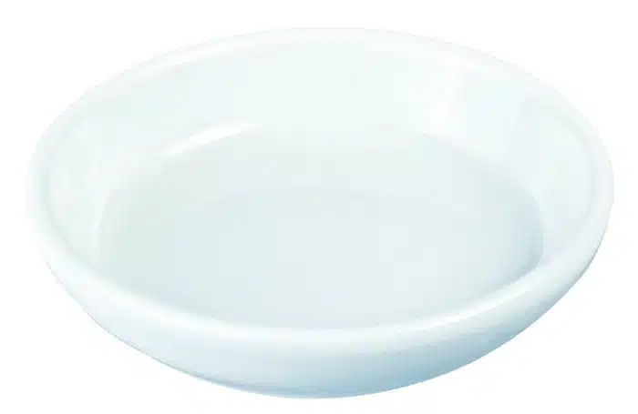 White Sauce Plate - White Series - 9cm