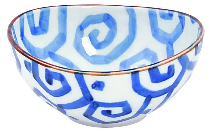 Blue / White Bowl - Mixed Bowls - 10.5 x 5 cm 150 ml