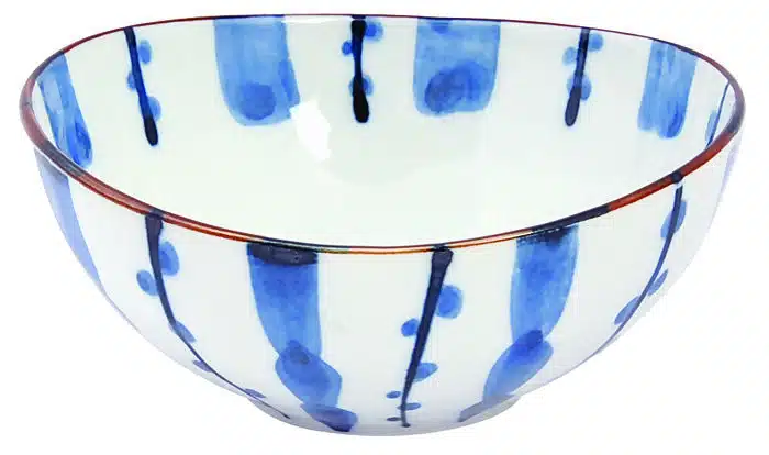 Blue / White Bowl - Mixed Bowls - 16 x 7 cm 500 ml