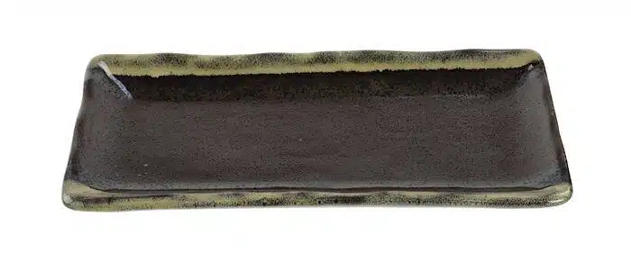 Black Square Plate - Large Plates - 19.3 x 9.4 cm