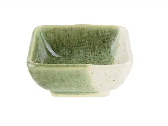 Green / Gray Soy Sauce Bowl - 7.5 x 7.5 x 3 cm