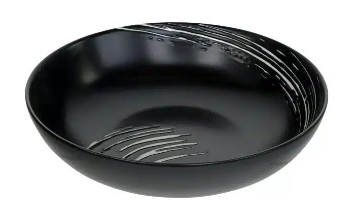 Black / White Bowl - Black Maru - 17,8 x 4,5 cm 550 ml