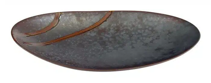 Black rectangular plate - Large plates - 33.5 x 17.5 cm