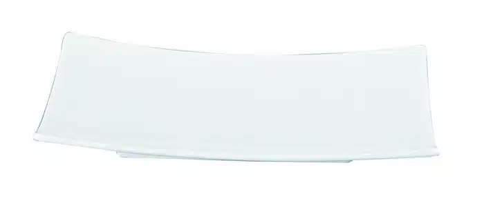 White Rectangular Plate - White Series - 21.8 x 10.5 x 2.7 cm