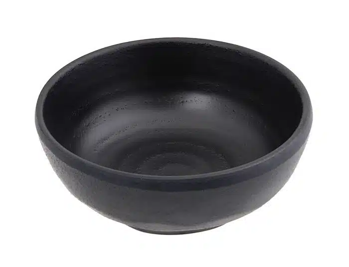 Black Bowl - Melamine - 9,8 x 3,8 cm 150 ml