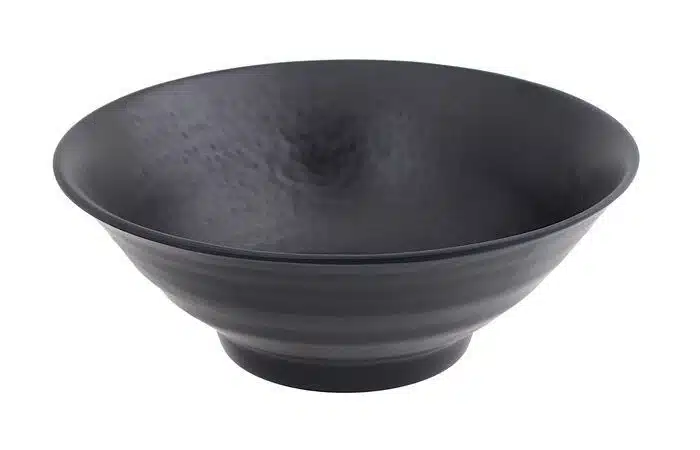 Black Bowl - Melamine - 21.4 x 8 cm 840 ml