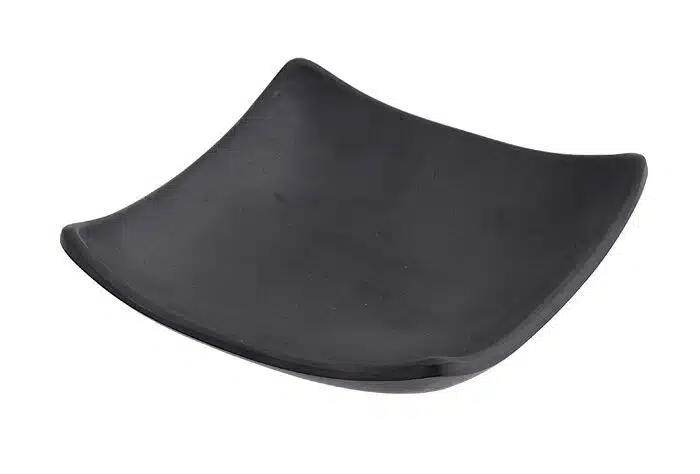 Black sauce bowl - melamine - 10.5 x 3 cm