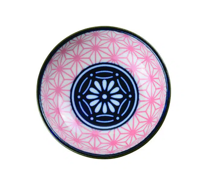Pink / Yellow / Blue Sauce Bowl - Star Wave - 9,5 x 3 cm