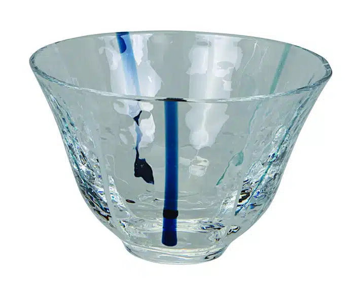 Blue / Glass Sake Cup - 7,8 x 5 cm 90 ml