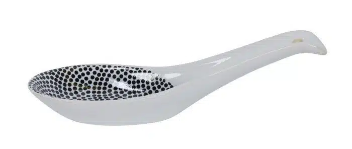 Black / White Spoon Dots - Nippon Black - 13.8 x 4.8 cm