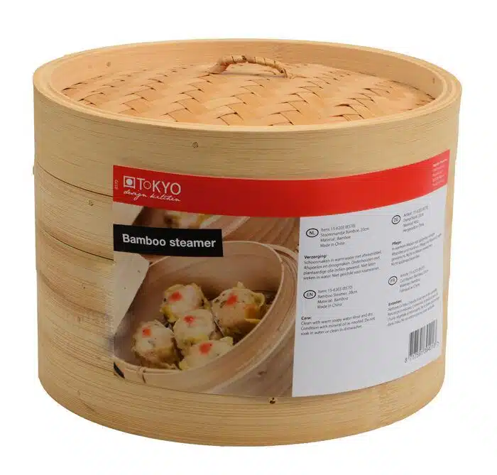 Bamboo steamer - 20 cm