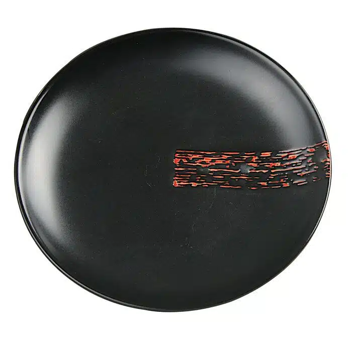 Black Plate - Black Series - 16.5 cm